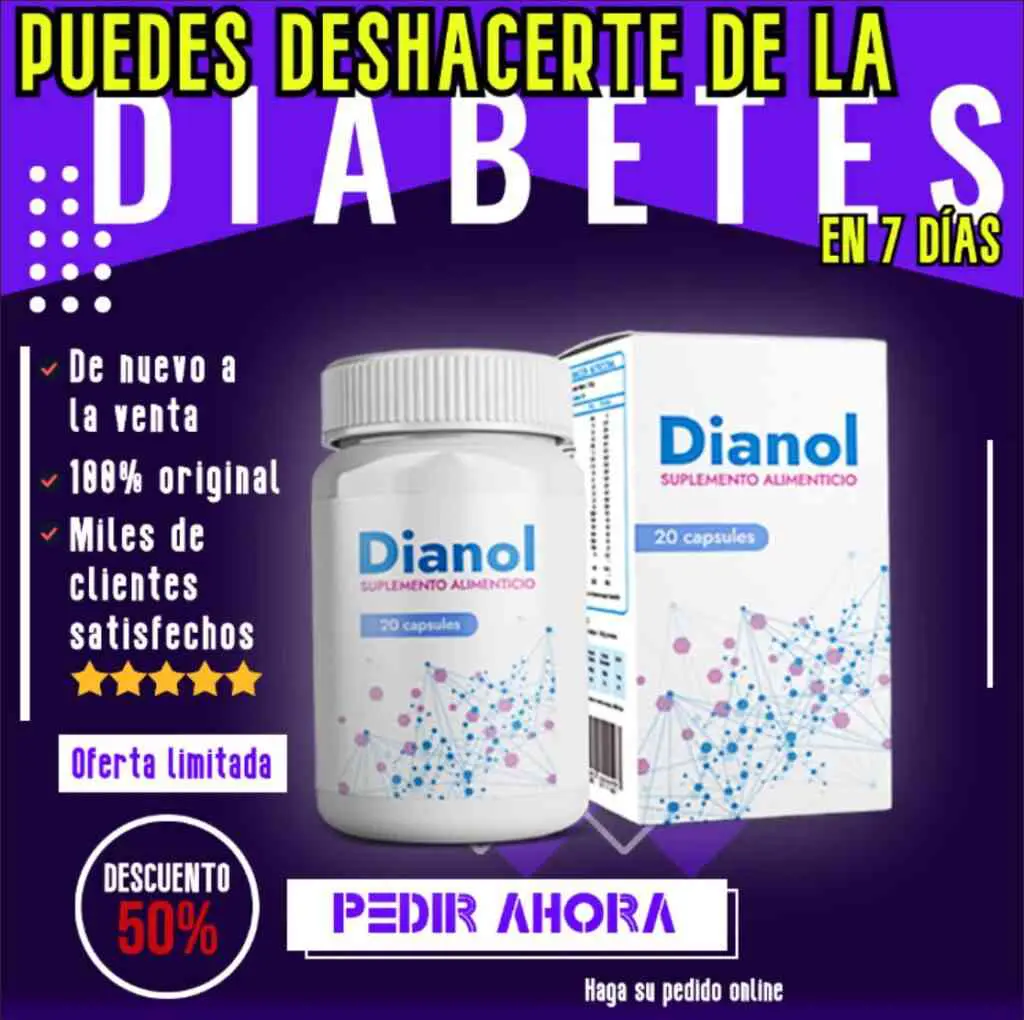 Anuncio de pastillas para la diabetes en Chile.